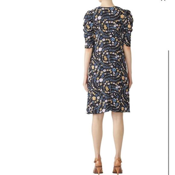 SEE BY CHLOE Floral Ribbon Print Summer V-Neck Dress‎ - Picture 7 of 16